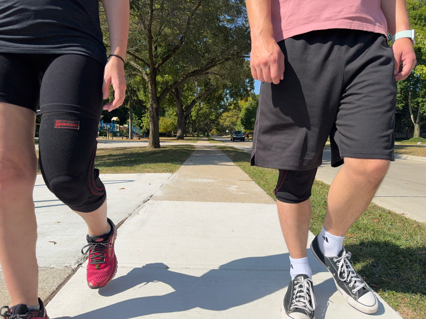 Bounce Back Knee Brace – Customizable FlexiCore Spring & Compression