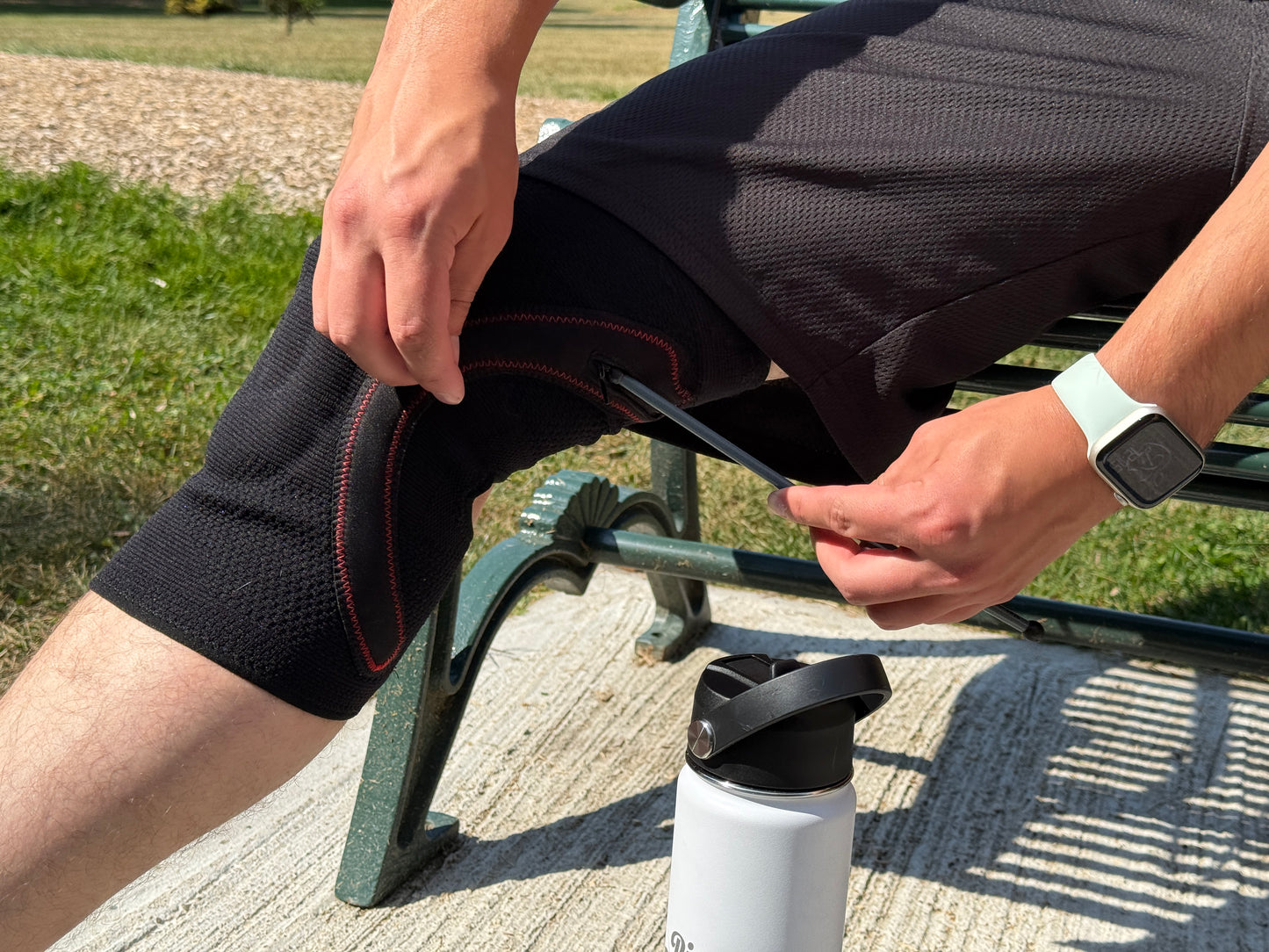 Bounce Back Knee Brace – Customizable FlexiCore Spring & Compression